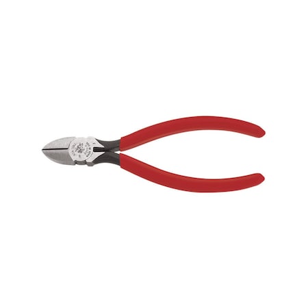 Klein Tools 6 1/8 in Precision Diagonal Cutting Plier Standard Cut Oval Nose Uninsulated D202-6C