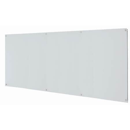 Aarco ClearVision Elegant Stand-Off Mounting Glass Markerboards 6mm Non-Mag 48"x96" 6WGB4896