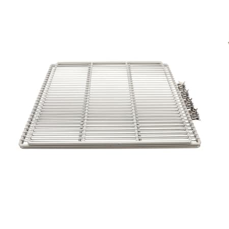 Glastender Wire Shelf/Rack Kit, 20in, 3-Racks, 8-Clips 06011100