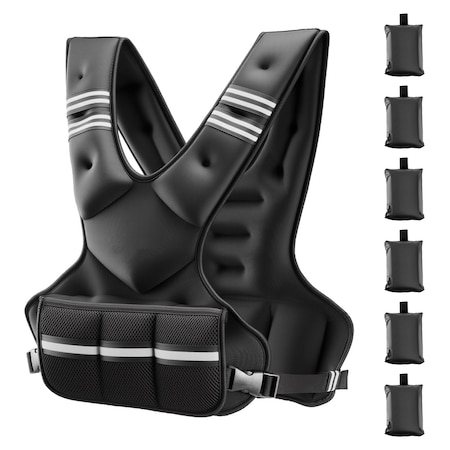 Vevor 20lb Weighted Vest for Men Women Workout Equipment for Strength Training JS-VEST005-3