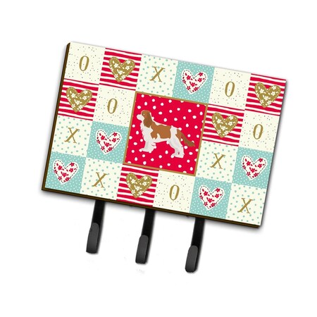Carolines Treasures 6 x 2 x 9 in. Blenheim Cavalier Spaniel Love Leash or Key Holder CK5818TH68