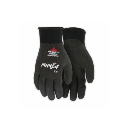 Mcr Safety Ninja Ice HPT Fully Coated Insulated Work Gloves, X-Large, Black 127-N9690FCXL