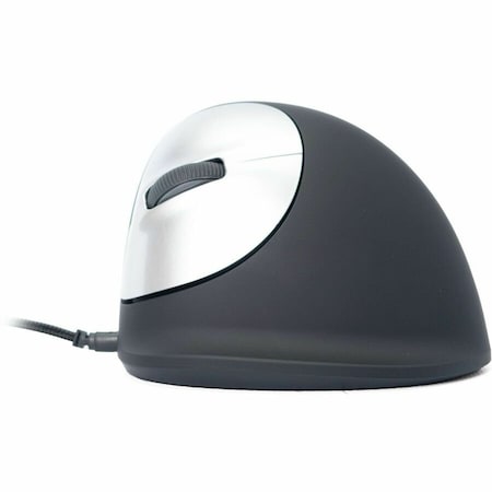 R-Go HE ERGONOMIC MOUSE, LARGE (HAND SIZE ABOVE 185MM), LEFT HANDED, WIRED RGOHELELA