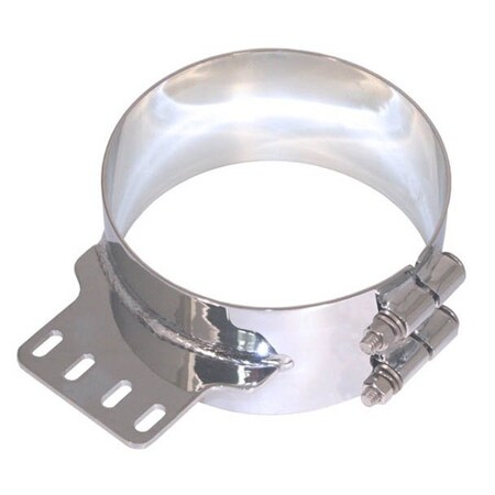 Replacement For Kenworth W900L Year 2003 6In Exhaust Mount Clamp W/ 4 Bolt Mount