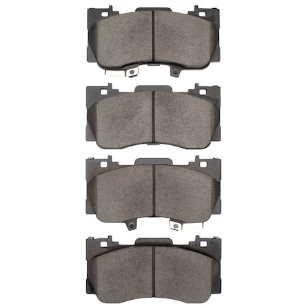 Dynamic Friction Co DFC 5000 Advanced Brake Pads - Ceramic 1551-1784-00