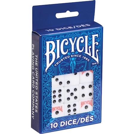 Bicycle 10ct Dice Clip Strip, 12PKs 10022390