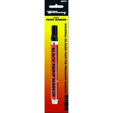 Forney Paint Marker, Black 60313