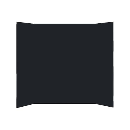 Flipside 15x20 Total Black Foam Mini Project Board (3/16") - Pack of 24 31620-24