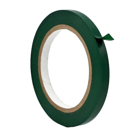 Wod Tape PVC, Emerald Green, 3/8 inch (9mm) W., 6 mil Thickness, 128 PK WOD VTC606-00375-128-60-EMG