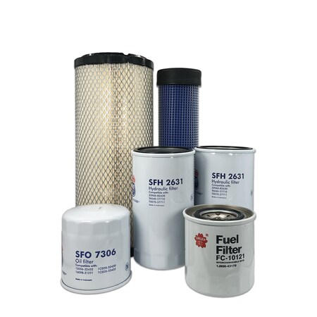 Hero Preventative Maintenance Kit Kubota M6060HFC Tractor MSU-KA-0523