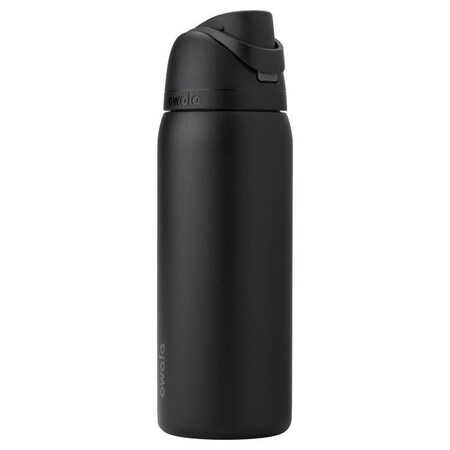 Owala FreeSip Water Bottle 32 oz Very Very Dark BPA Free with Spout Lid C03772R1