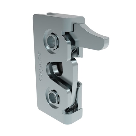 Southco Rotary Push To Close Latch, Micro Size, Single Stage, with Integrated Bumper R4-05-20-405-10