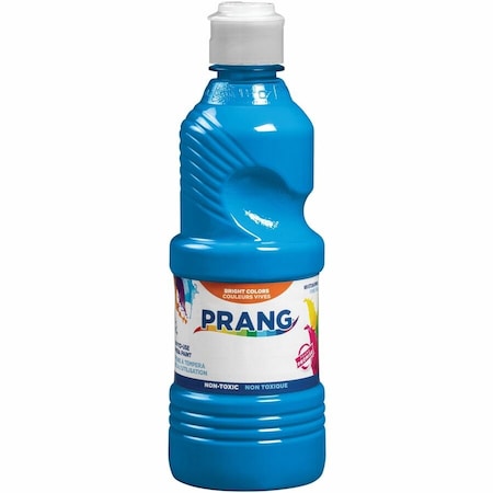 Prang Ready-to-Use Tempera Paint, Turquoise, 16 oz, 6PK X21619