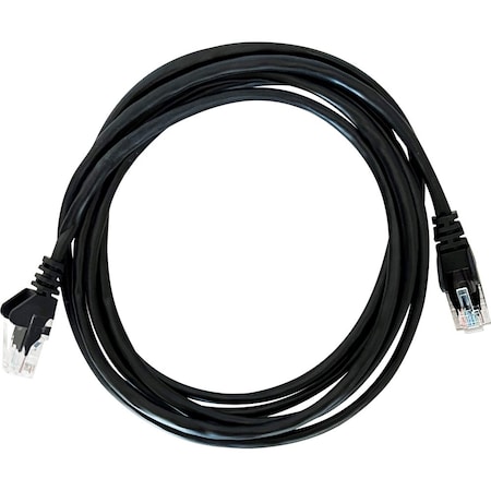 Newhouse Hardware 7 ft. 26 AWG CAT5E, UTP Ethernet Network Patch Cable, Black, 5PK CAT57-BK-05