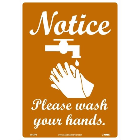 Nmc Notice Please Wash Your Hands, WH3PB WH3PB