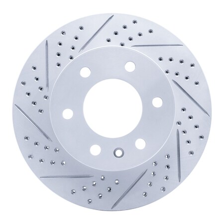 Dynamic Friction Co DFC Geoperformance Rotor - Drilled and Slotted 830-40043L