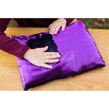 Covered In Comfort Pillow Cover Lap Pad with Flip Sequin Fits - Small 117