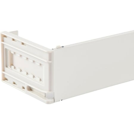 Kenney Mfg Curtain Rod, 28 to 48 in L, Steel, Classic White KN506AP