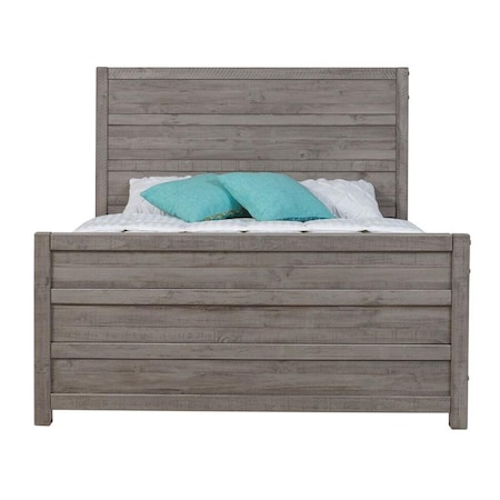 Ecoflex Camaflexi Carmel Bed, Antique Grey Queen Size CM304