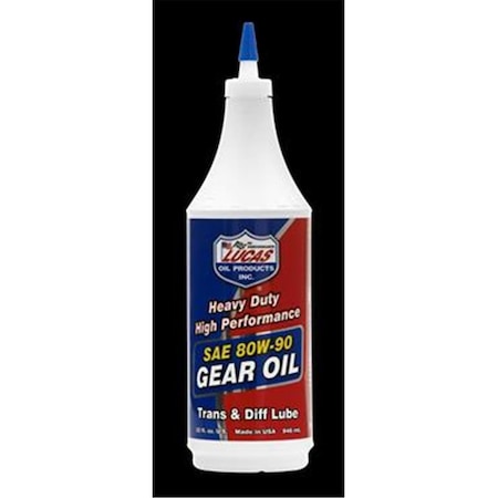 Lucas Oil 10043 Heavy Duty Gear Oil L44-10043