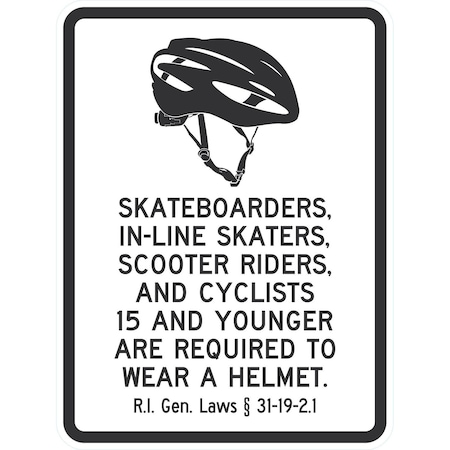 Lyle Skateboarders, In-Line Skaters, Scooter Riders, And, 18x24, Non-Reflective, White G-11027-NA_18x24