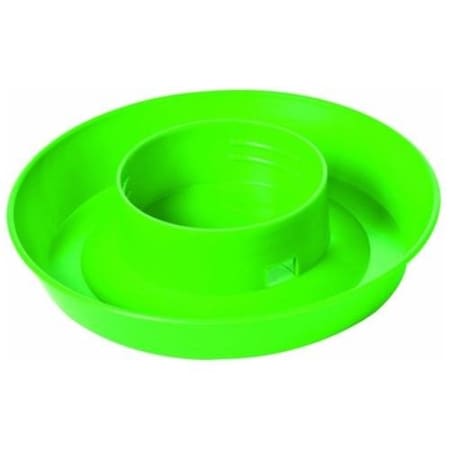 Miller Mfg 740LIMEGRN SCREW ON WATERER BASE QT LIME GRN 740LIMEGREEN