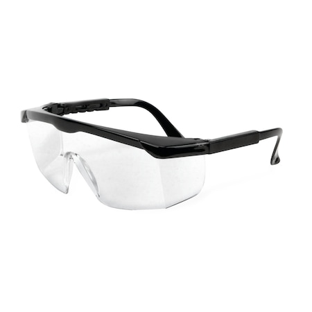 Perform Tool Safety Glasses Clear Lens; Adjustable Temple W1031
