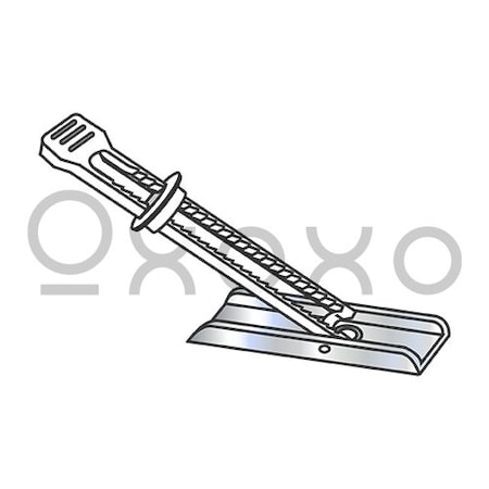 Oxoxo 1/4, 1/4-20 Kaptoggle Zinc, 250PK 348960