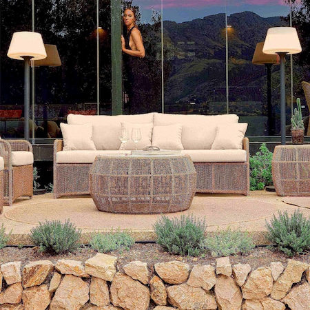 Skyline Design Calixto Sofa with Sunbrella Cushion 24213-NTH-CUSH