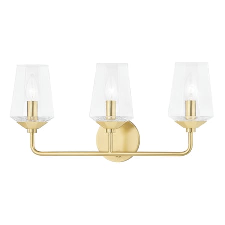 Mitzi Kayla 3 Light Bath And Vanity 9 In. Aged Brass H420303-AGB