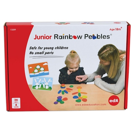 Learning Advantage Junior Rainbow Pebbles Activity Set CTU13209