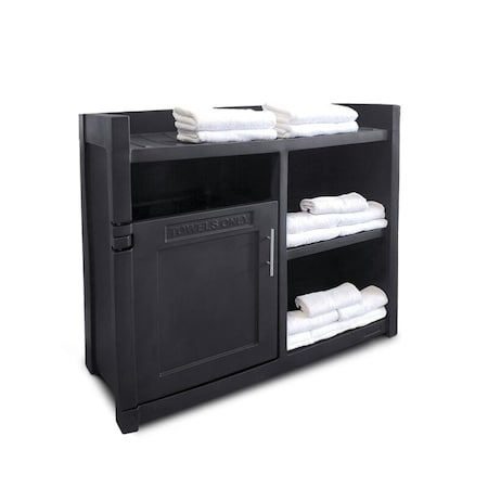 Lawnitator Fairfield Horizontal Towel Valet, Graphite Grey LA3077056