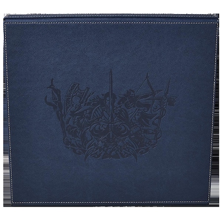 Grizzly Fitness Dragon Shield RPG Player Companion, Midnight Blue BE2736893