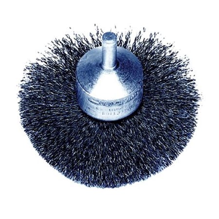 Weiler 2-.75 in. Circular Flared End Brush, .008 -Ebc-62 804-10039