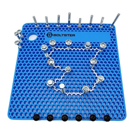 Boltster Tool Organizer, Blue, Silicone BTS-100001B