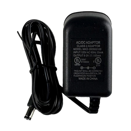 Tree 9V 100mAH Power Supply AC Adapter with ETL Certified Regulated 9 Volt Replacement Adapter 9v 100mAh  Adapter