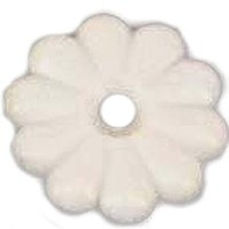 Us Hardware Rosette Button, Plastic, 100PK D-138D