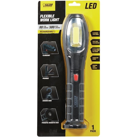 Feit Electric 500 Lm. LED Rechargeable Adjustable Handheld Work Light WORK500FLEXBAT