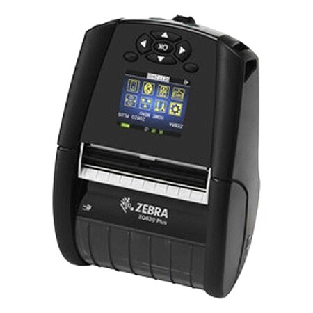 Zebra Mobile Printer, 4.5 in/sec, 203 dpi ZQ62-AUFA004-00