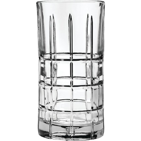 Anchor Hocking 68332L13 Manchester Tumbler, 16 oz Capacity, Glass, Clear, Dishwasher Safe: Yes 68332L20