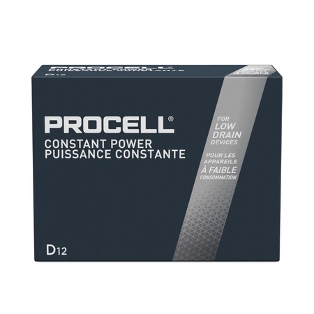 Procell Procell D Alkaline Battery, 12 PK, 1.5VDC PC1300