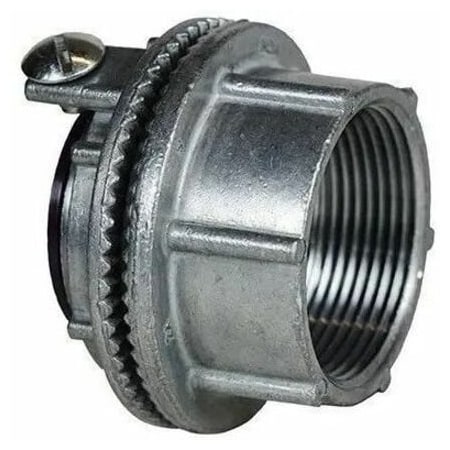 Dottie Conduit Fitting Hub, 1/2 in, Threaded, Zinc Alloy, PVC Coated WTHGL50
