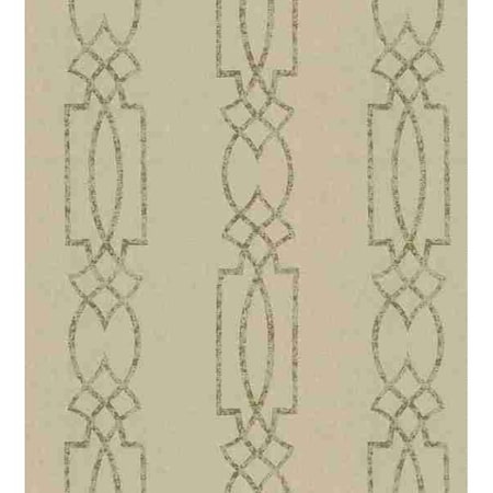 York Wallcoverings Cathedral Trellis Beige Wallpaper TR4269