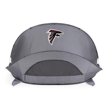 Picnic Time Family Of Brands Atlanta Falcons - Manta Portable Beach Tent, (Gray) 113-00-105-024-2