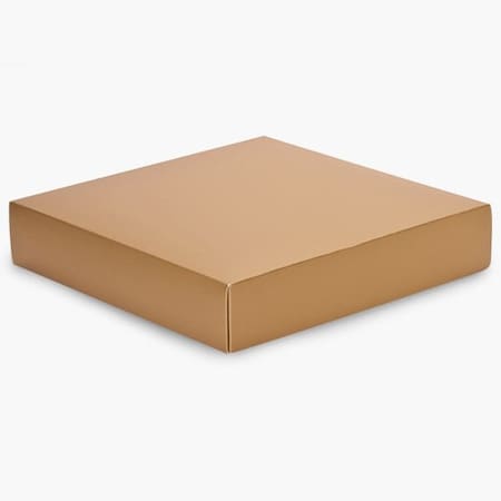 Nashville Wraps Metallic Gold Box Lid, 10x10x2, 25PK GBL10GO