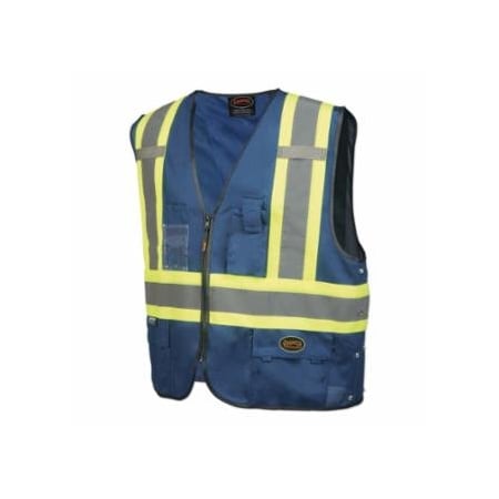 Pioneer 134NAU Safety Vest, 2/3XL, Navy 852-V1021580U-2/3XL