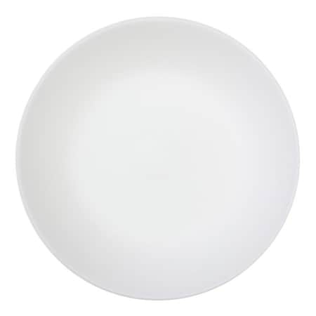 Corelle Plate, 6-3/4 in Dia, Winter Frost White, Oven Safe: Yes 6003887