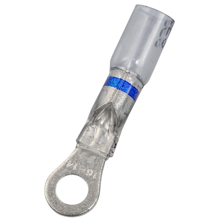 Auveco Crystal Clear Seal Ring - 16-14 Awg #10 Stud, 15PK 22959