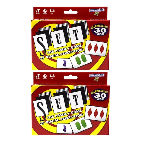 Set Family Games SET The Family Game of Visual Perception, 2PK 1000