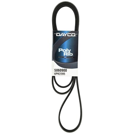 Dayco 5060900 Ploy Serpentine Belt for 2012 Mazda 3 D35-5060900